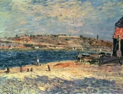 Sisley, Alfred: The banks in Saint-Mammes